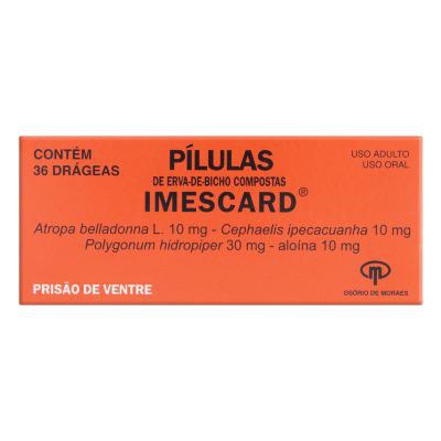 Imescard 30mg Com 36 Drágeas